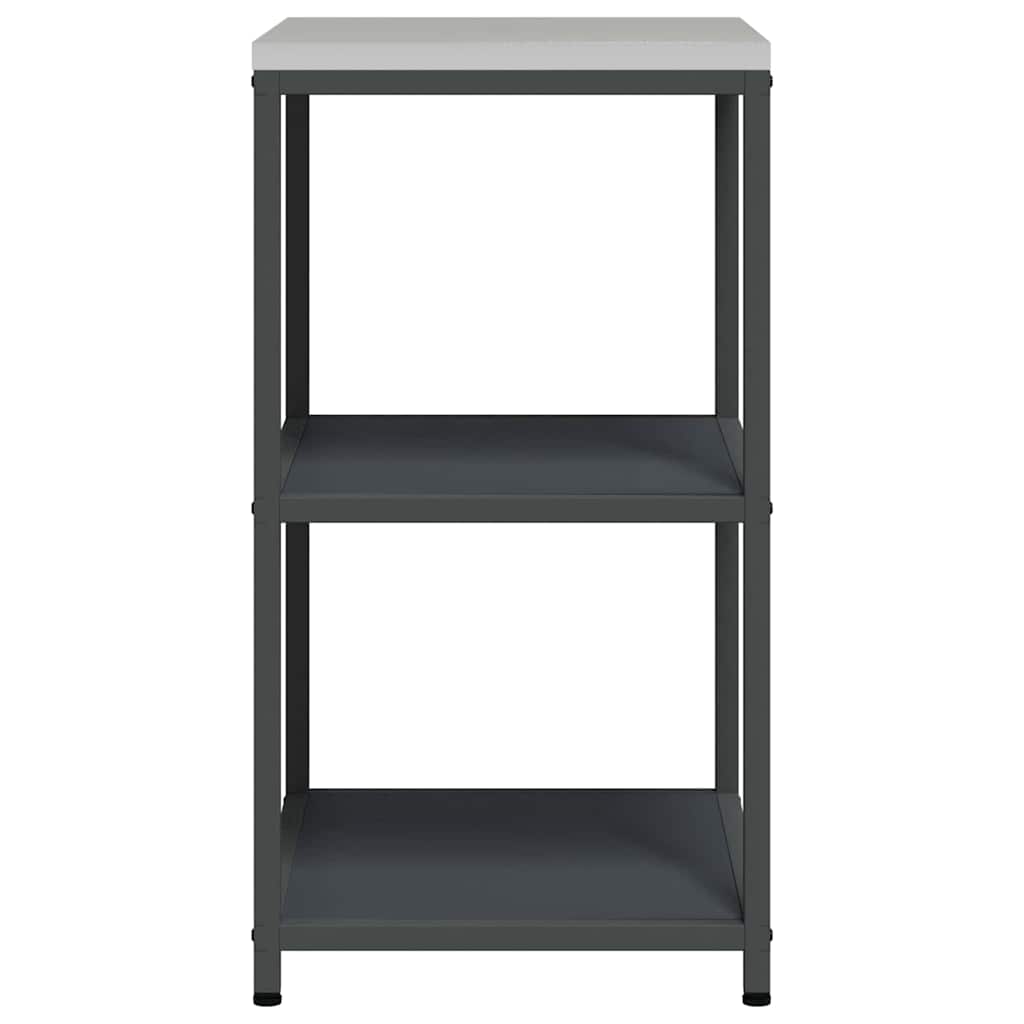 Kjøkkenoppbevaring HATTEM Antrasitt 60 x 50 x 92 cm Stål