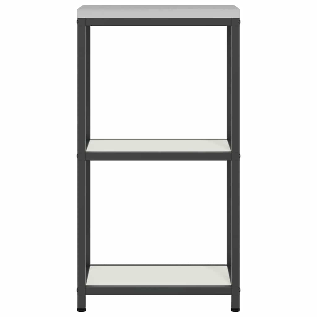 Kjøkkenoppbevaring HATTEM Hvit 30 x 50 x 92 cm Stål