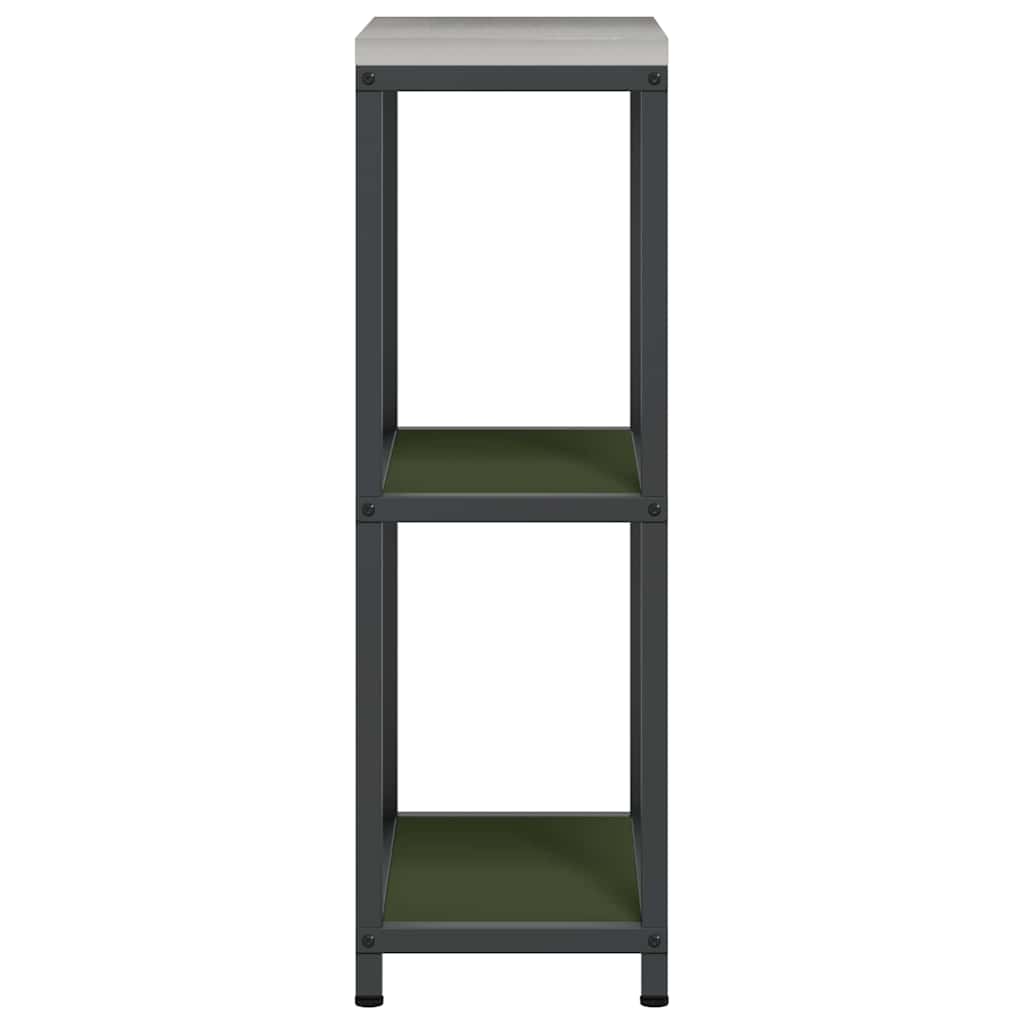 Kjøkkenoppbevaring HATTEM Olivengrønn 30 x 50 x 92 cm Stål