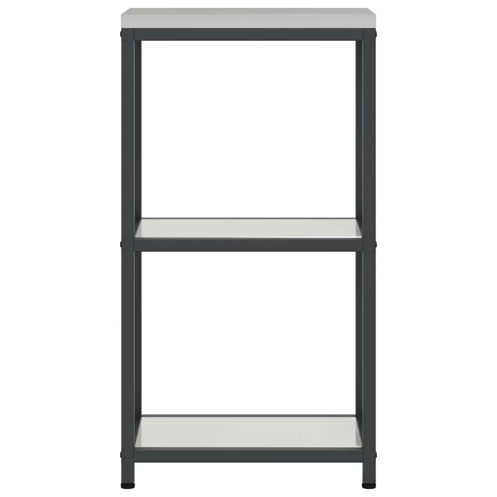 Kjøkkenoppbevaring HATTEM Sølv 30 x 50 x 92 cm Stål