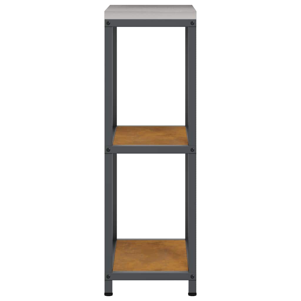 Kjøkkenoppbevaring HATTEM Rusten 30 x 50 x 92 cm Stål