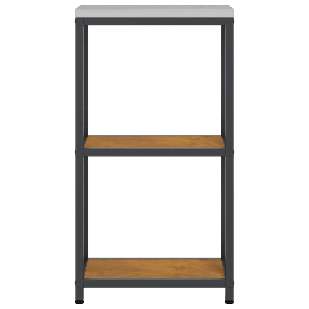 Kjøkkenoppbevaring HATTEM Rusten 30 x 50 x 92 cm Stål