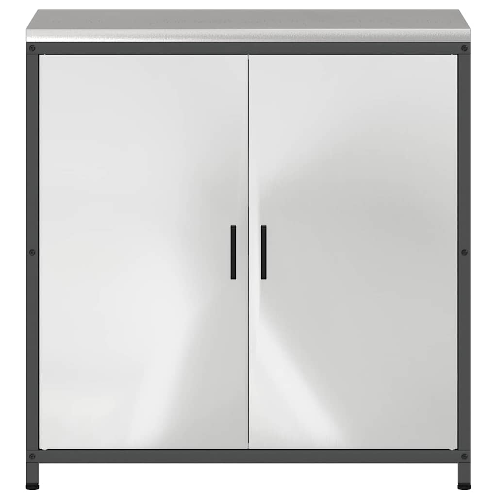 Kjøkkenoppbevaring HATTEM Sølv 90 x 50 x 92 cm Stål