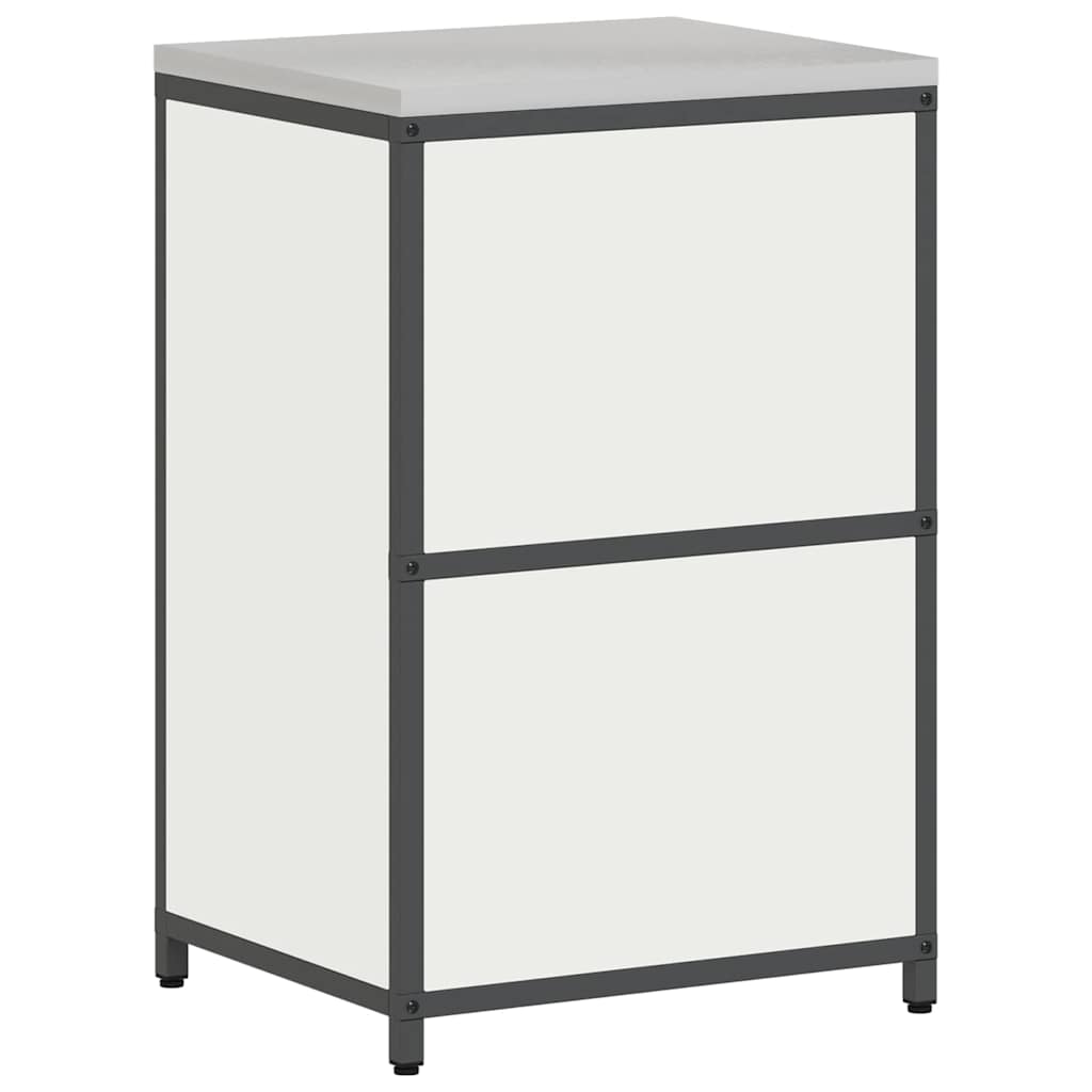 Kjøkkenoppbevaring HATTEM Hvit 60 x 50 x 92 cm Stål