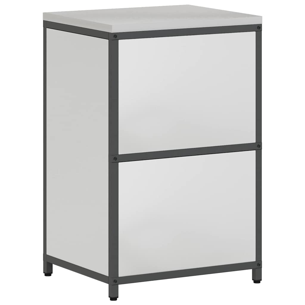 Kjøkkenoppbevaring HATTEM Sølv 60 x 50 x 92 cm Stål