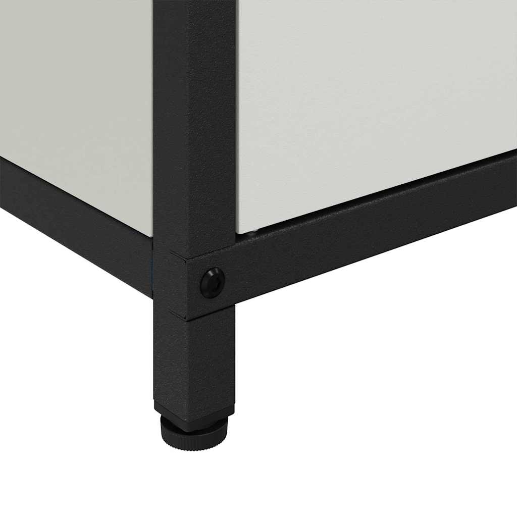 Kjøkkenoppbevaring HATTEM Hvit 90 x 50 x 53 cm Stål