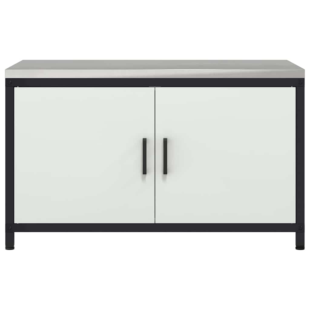 Kjøkkenoppbevaring HATTEM Hvit 90 x 50 x 53 cm Stål