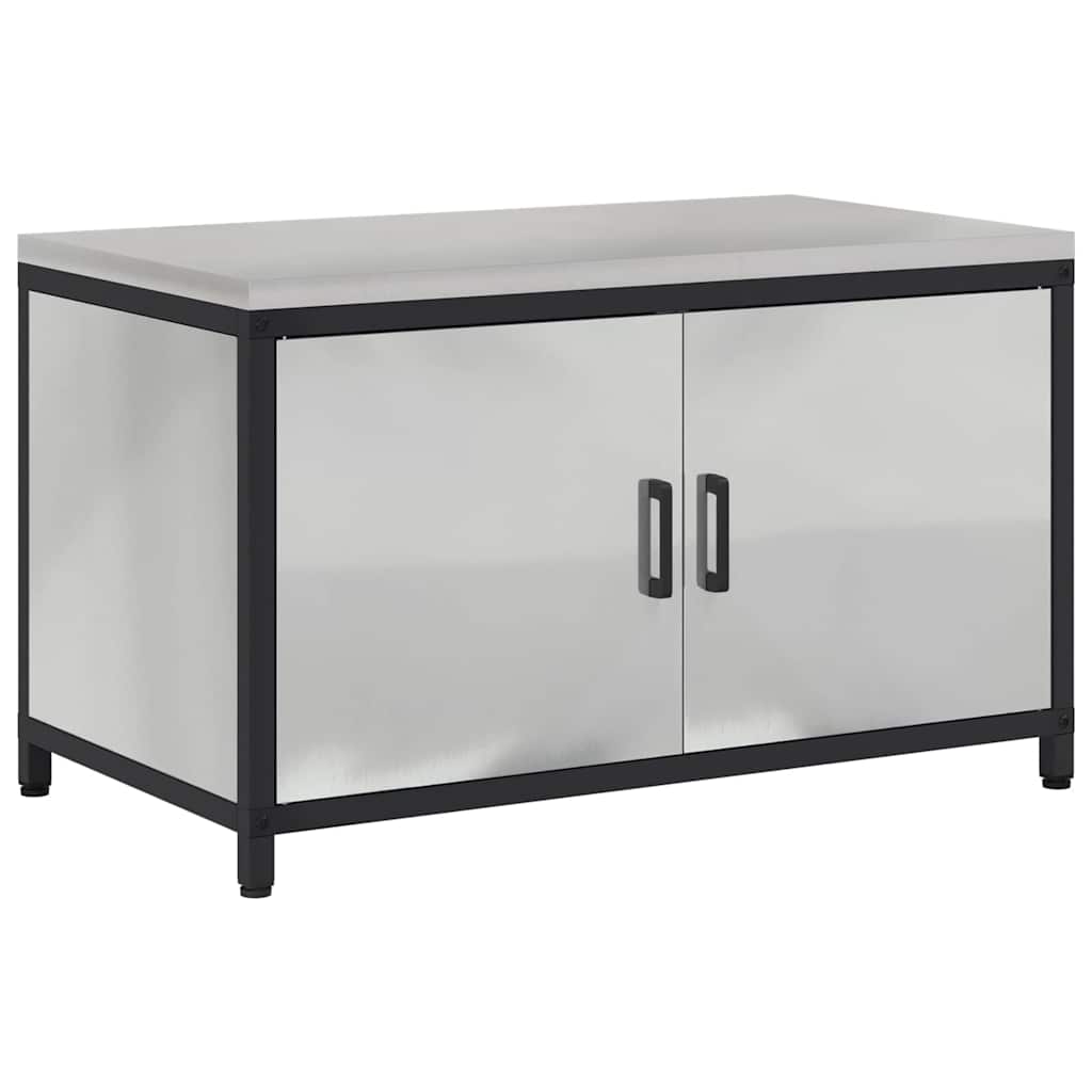 Kjøkkenoppbevaring HATTEM Sølv 90 x 50 x 53 cm Stål