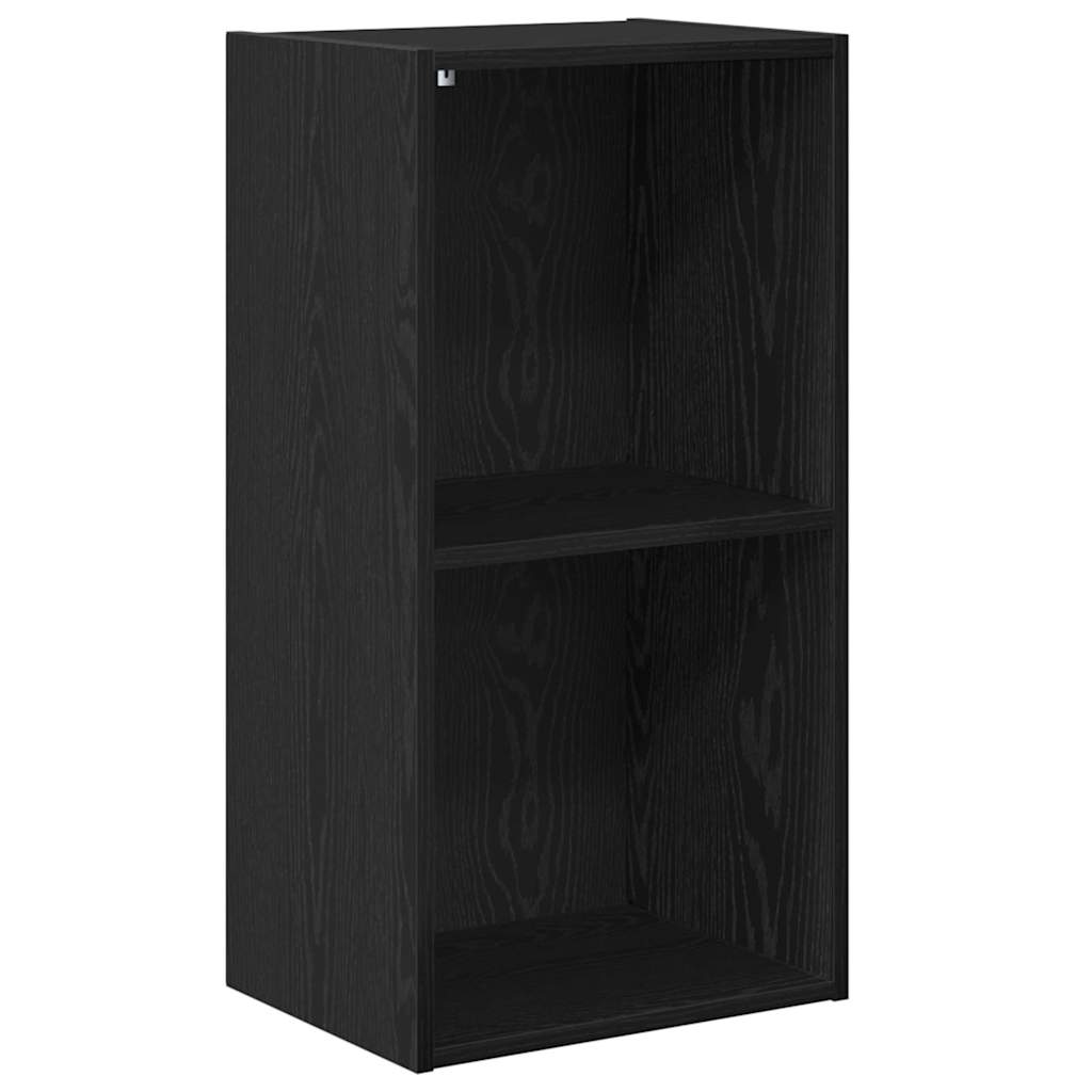 Bokhylle Svart Eik 40 x 30 x 77 cm Konstruert tre