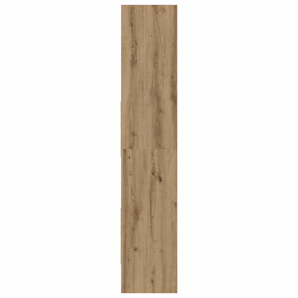 Bokskap Artisan Eik 60 x 35 x 180 cm Konstruert tre