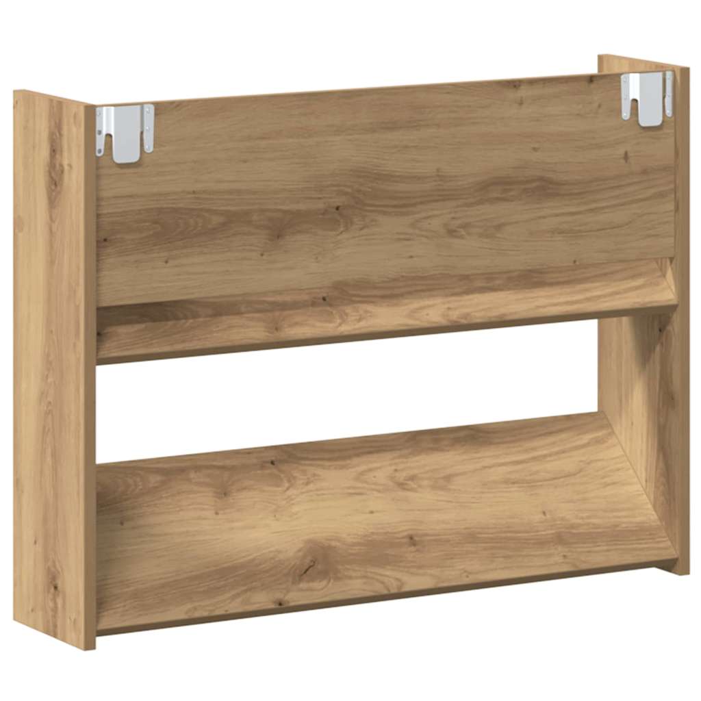 Sko Skap 2 pcs Artisan Eik 81 x 18 x 60 cm Konstruert tre