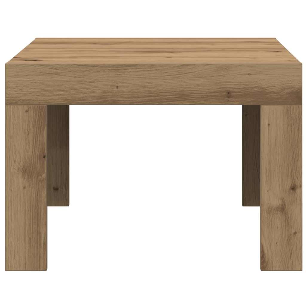 Kaffebord Artisan Eik 50 x 50 x 35 cm Konstruert tre