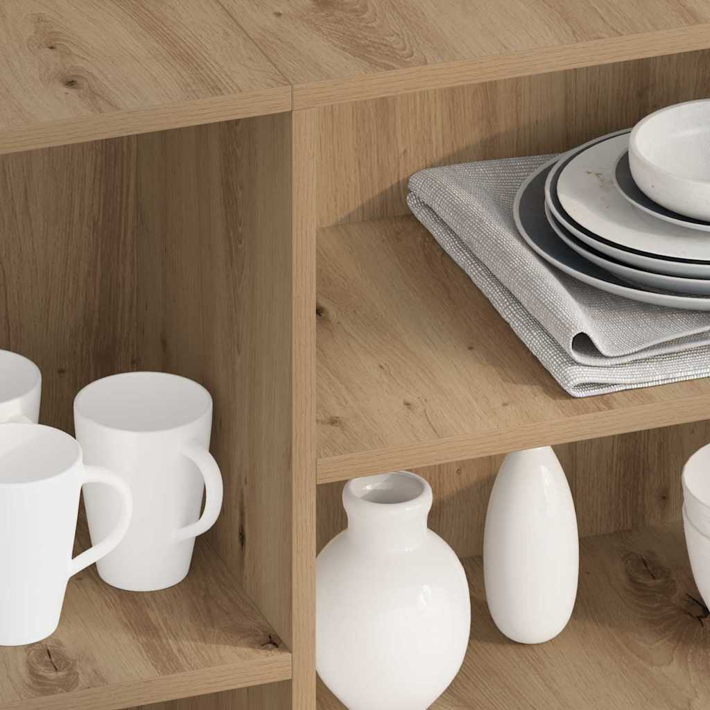 Serviesskap Artisan Eik 120 x 30 x 75 cm Konstruert tre