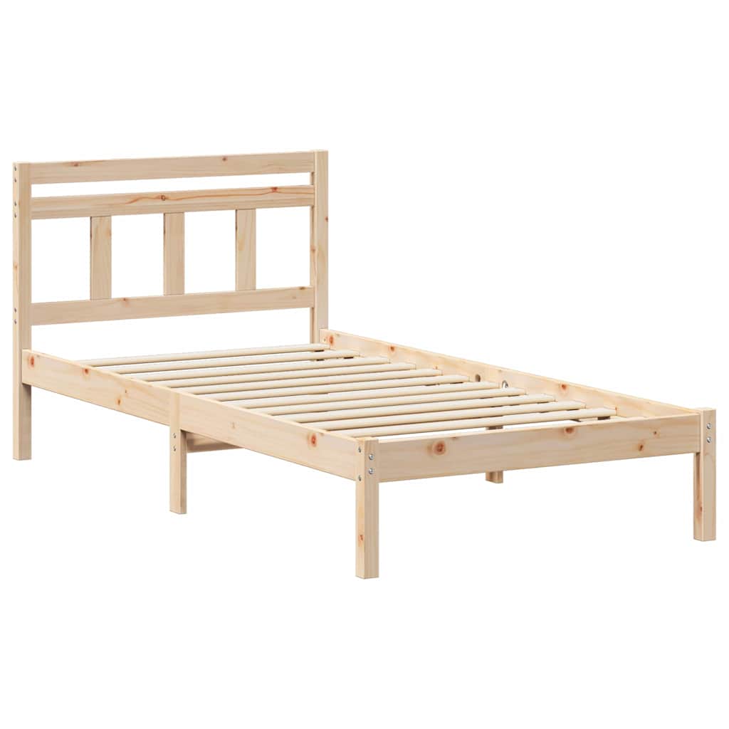 Sengestamme Brun 80 x 200 cm Massiv furu