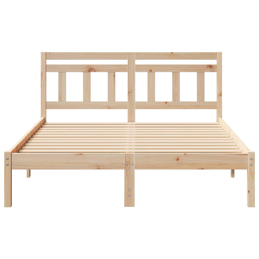 Sengestamme Brun 120 x 190 cm Massiv furu