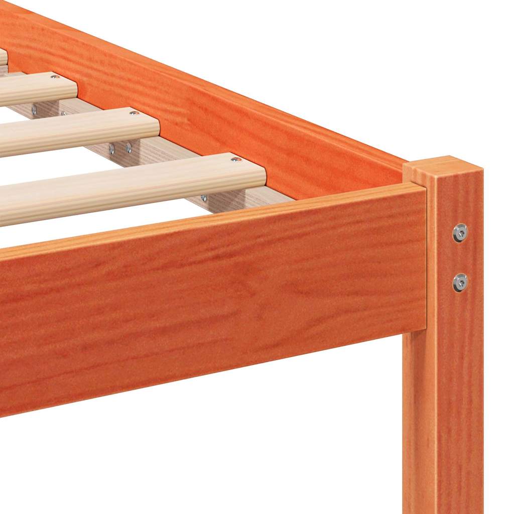 Sengestamme Brun 120 x 190 cm Massiv furu