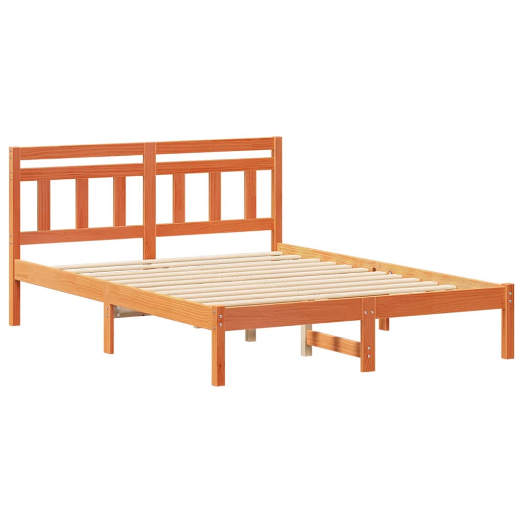 Sengestamme Brun 120 x 190 cm Massiv furu