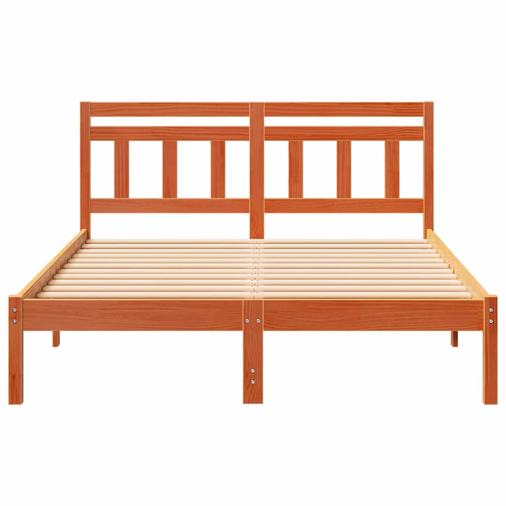 Sengestamme Brun 120 x 190 cm Massiv furu