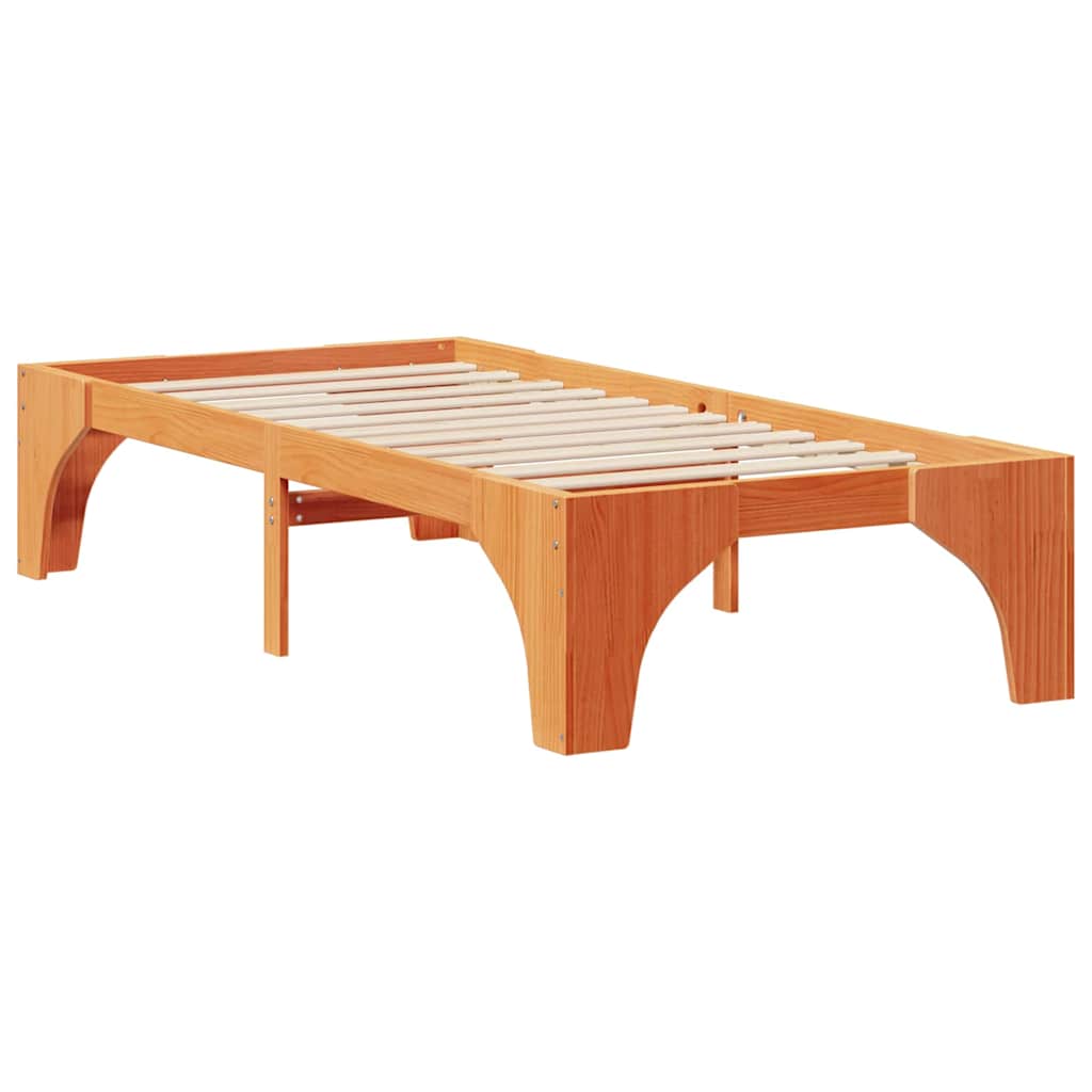 Sengestamme Brun 90 x 200 cm Massiv furu