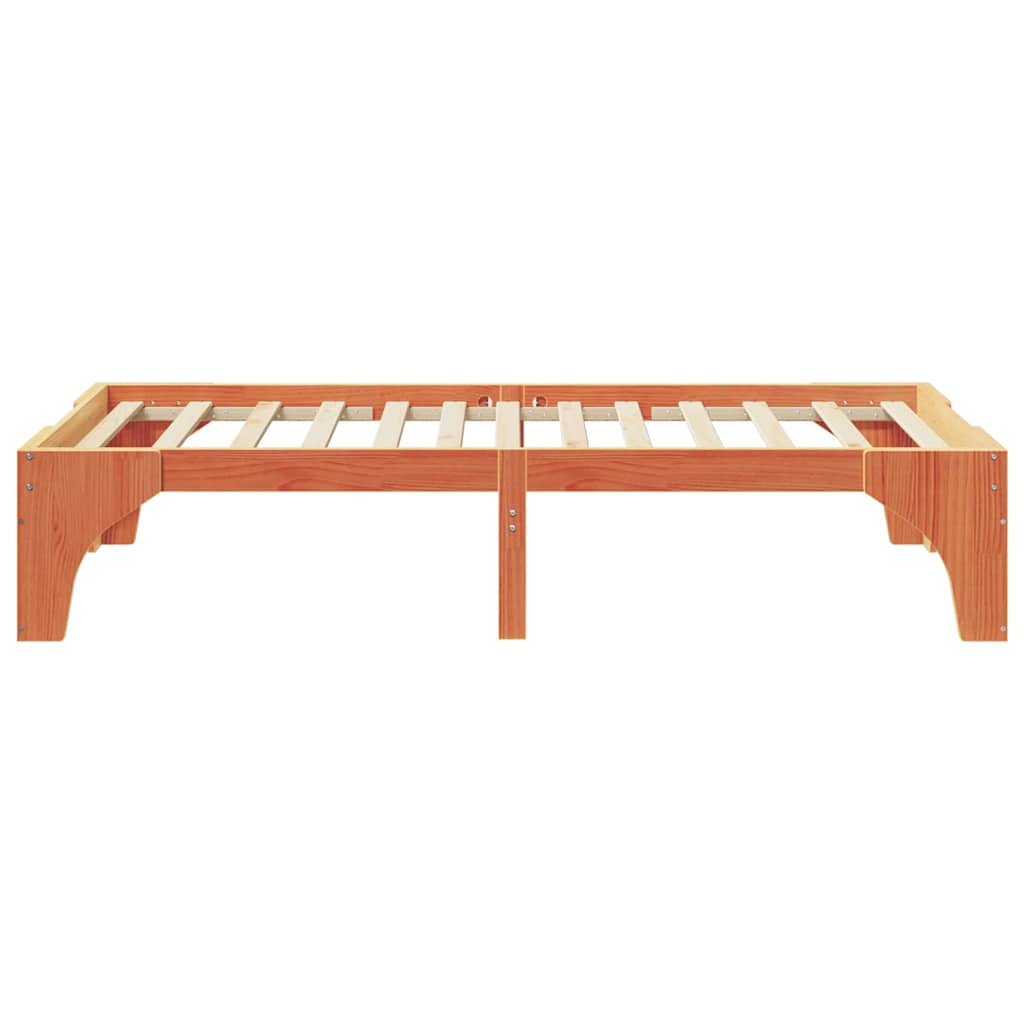 Sengestamme Brun 90 x 200 cm Massiv furu