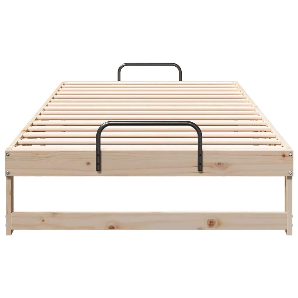 Sengestamme Brun 100 x 200 cm Massiv furu