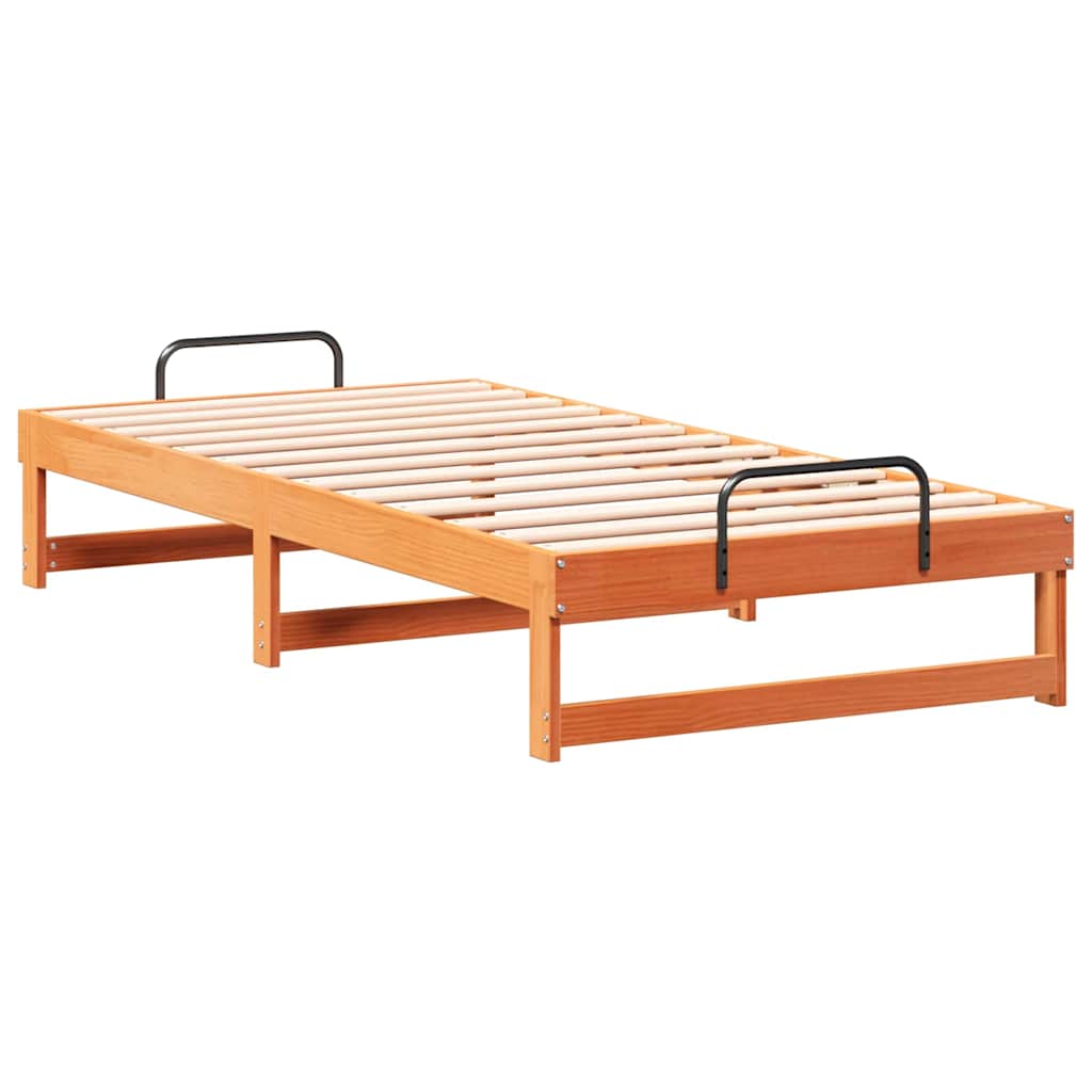 Sengestamme Brun 90 x 200 cm Massiv furu