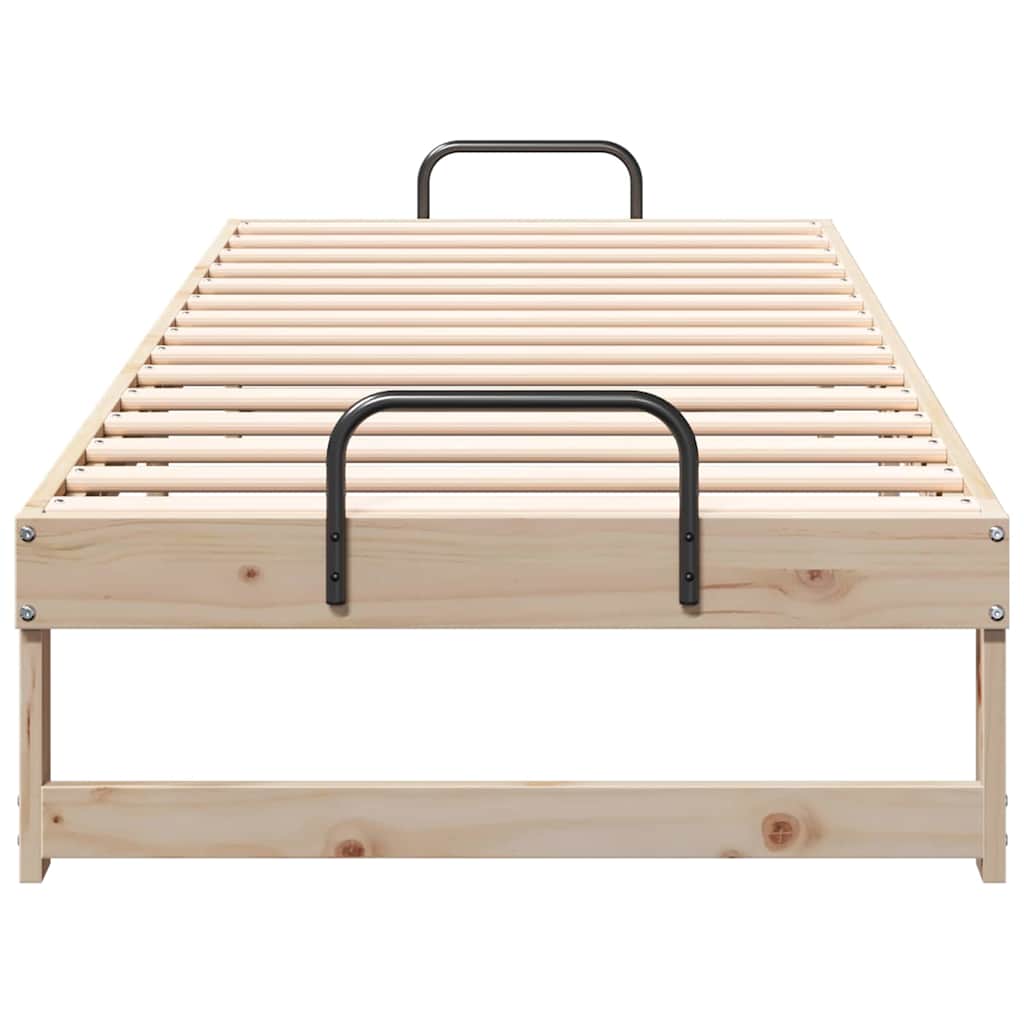 Sengestamme Brun 80 x 210 cm Massiv furu