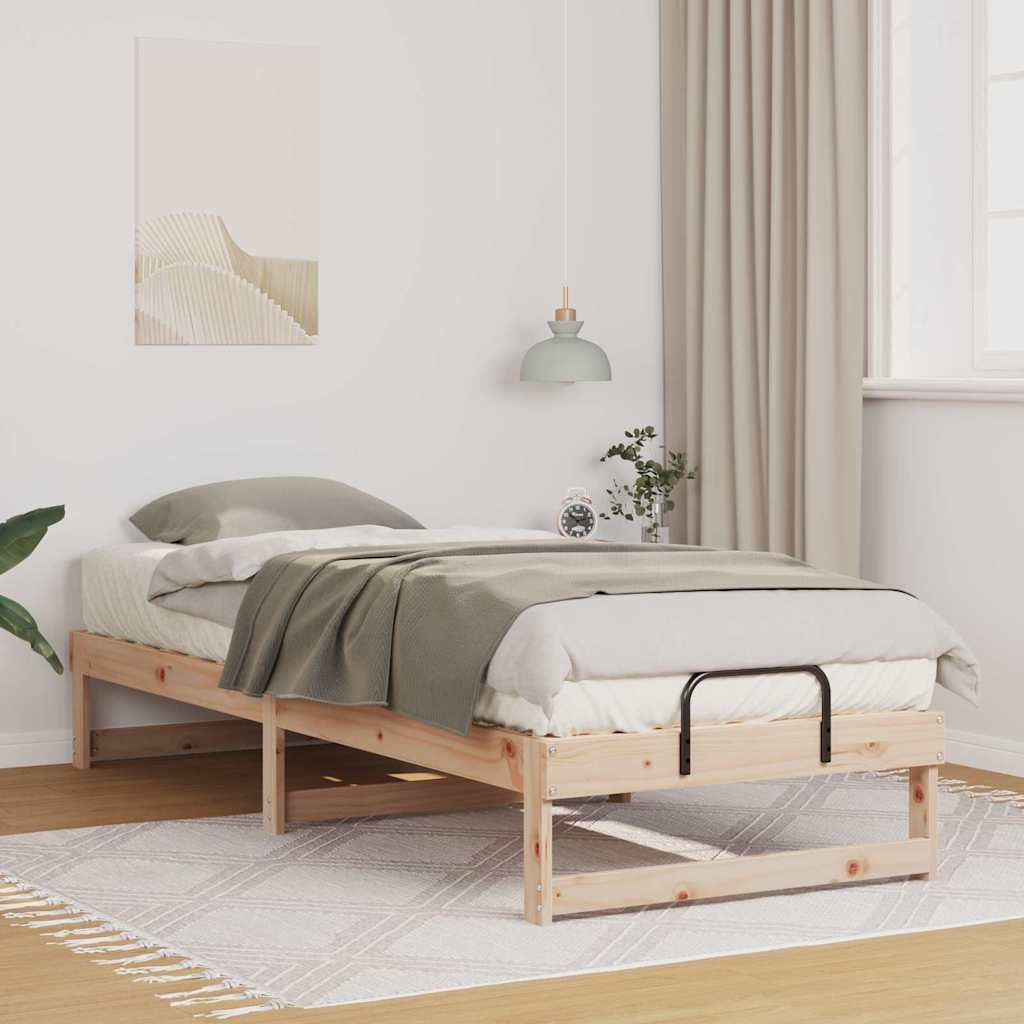 Sengestamme Brun 90 x 210 cm Massiv furu
