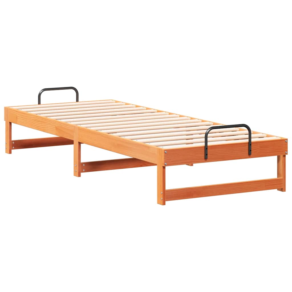 Sengestamme Brun 90 x 210 cm Massiv furu