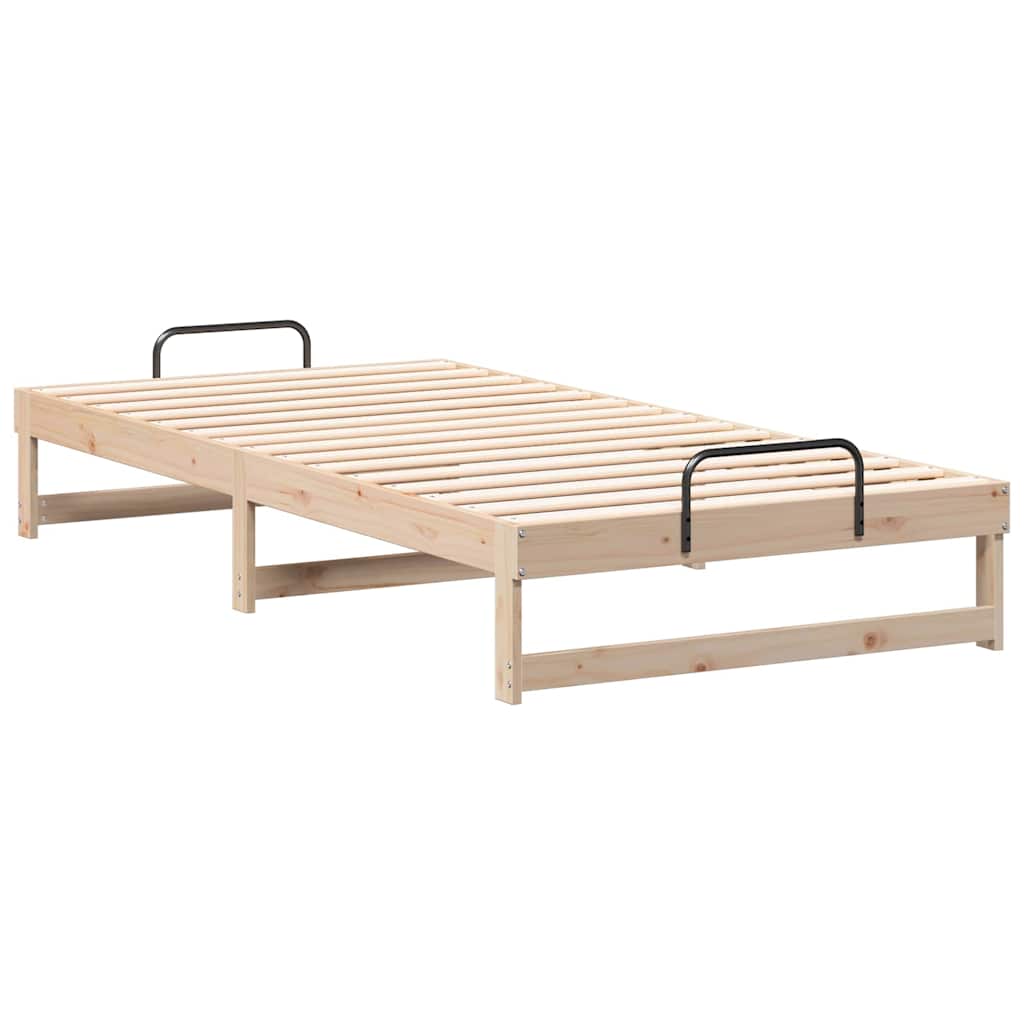 Sengestamme Brun 100 x 210 cm Massiv furu