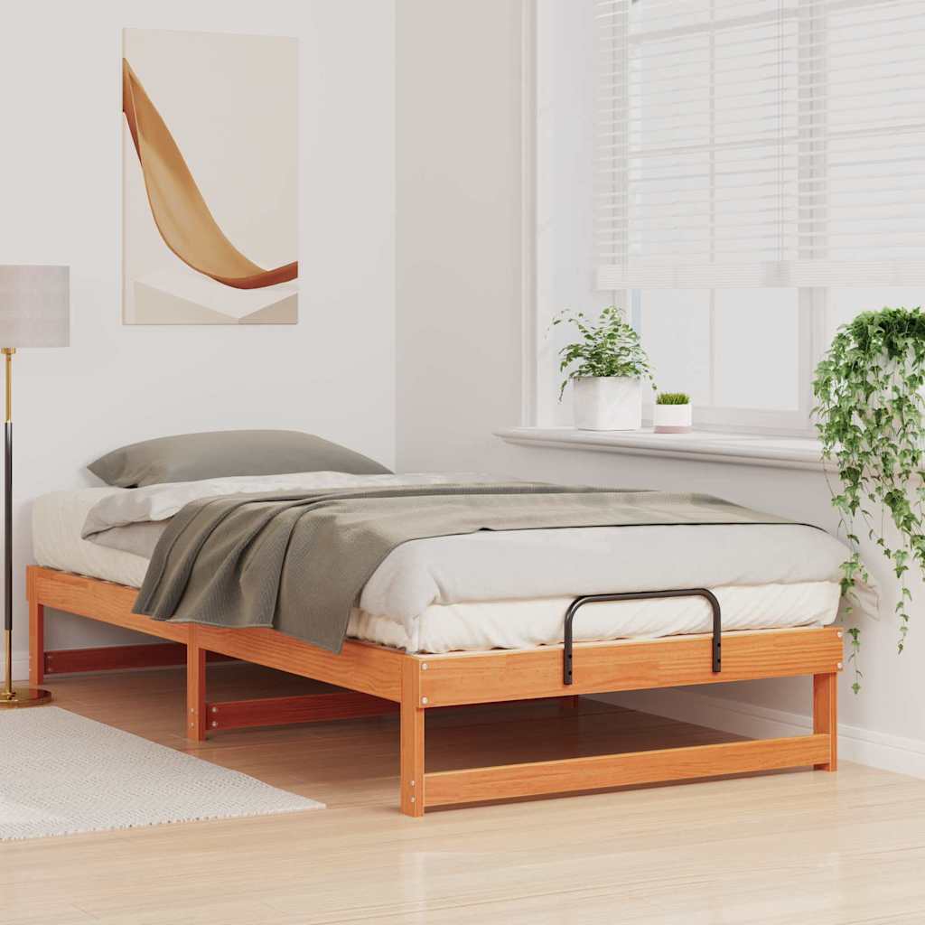 Sengestamme Brun 100 x 210 cm Massiv furu