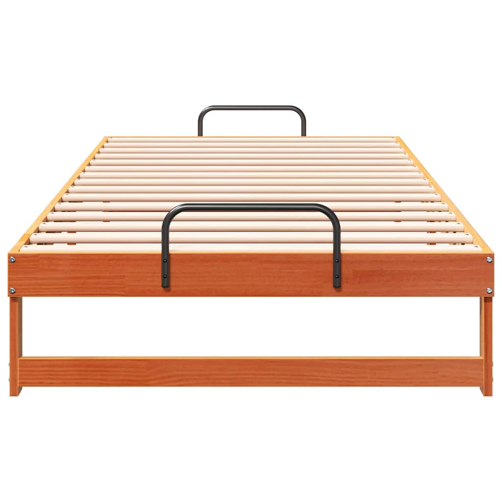Sengestamme Brun 100 x 210 cm Massiv furu