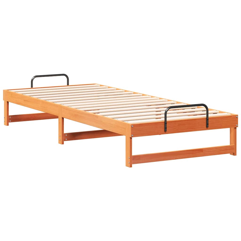 Sengestamme Brun 80 x 220 cm Massiv furu