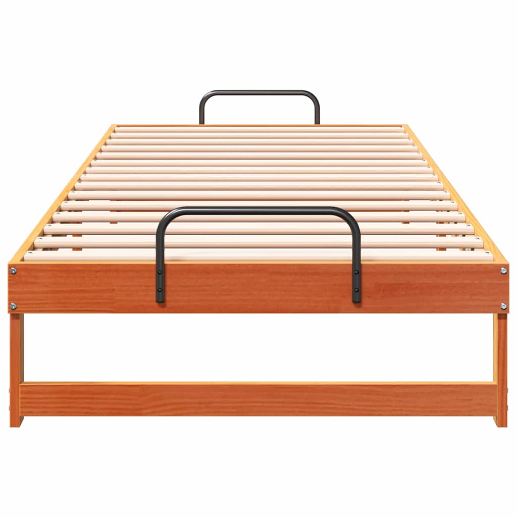 Sengestamme Brun 80 x 220 cm Massiv furu