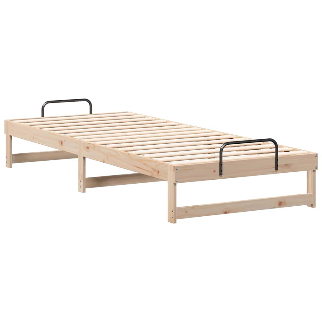 Sengestamme Brun 90 x 220 cm Massiv furu