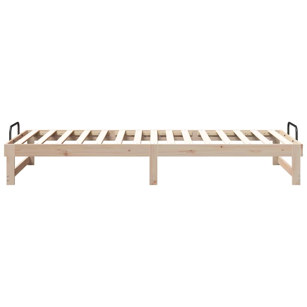 Sengestamme Brun 90 x 220 cm Massiv furu