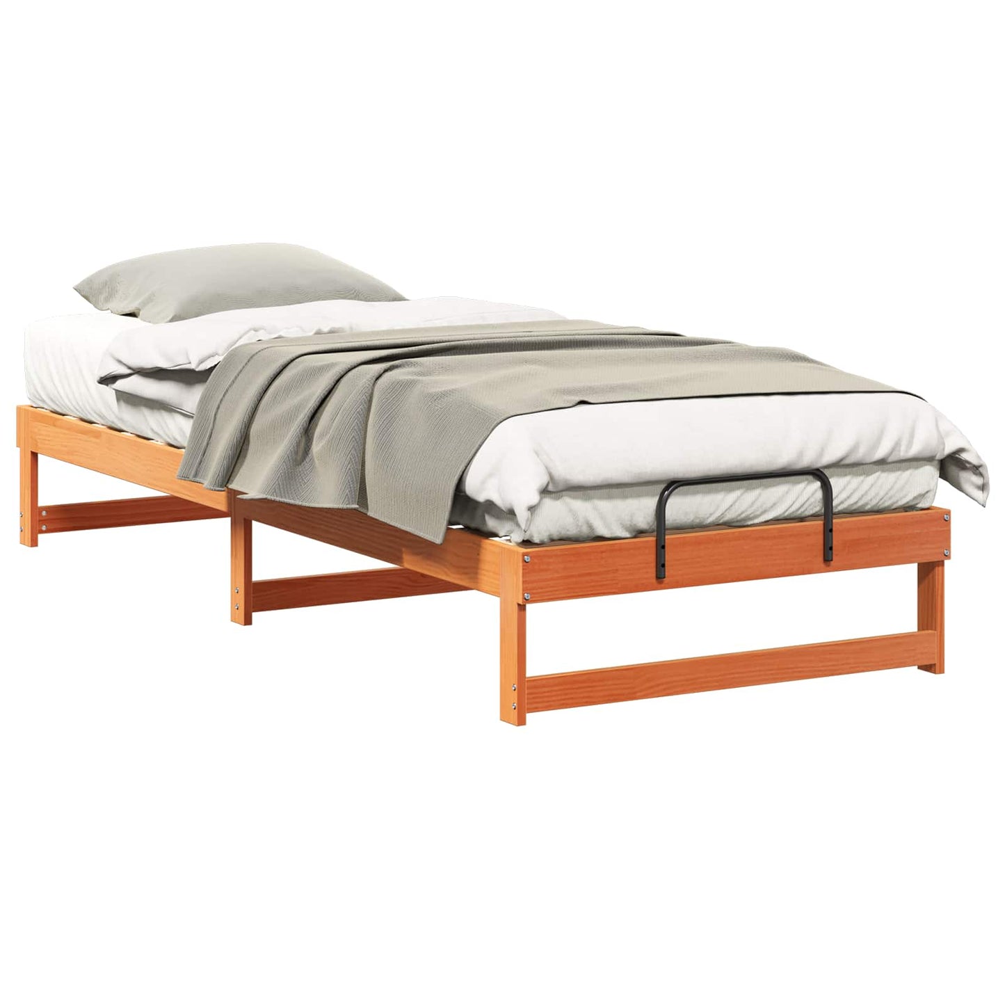Sengestamme Brun 90 x 220 cm Massiv furu