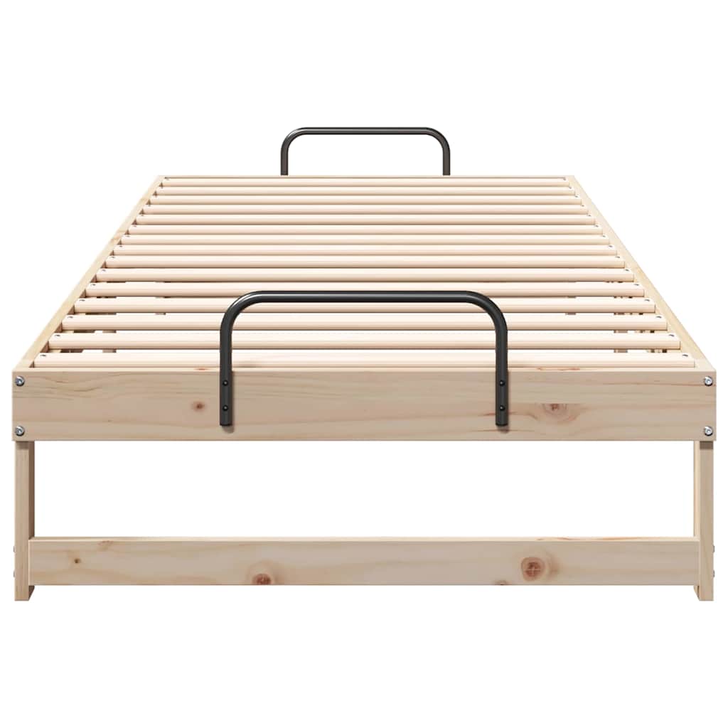 Sengestamme Brun 100 x 220 cm Massiv furu