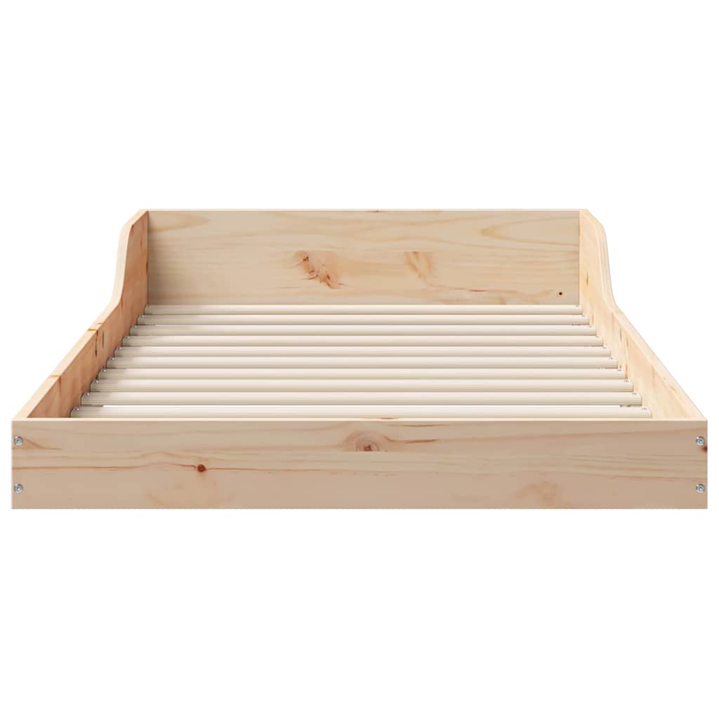 Sengestamme Naturlig 75 x 190 cm Massiv furu