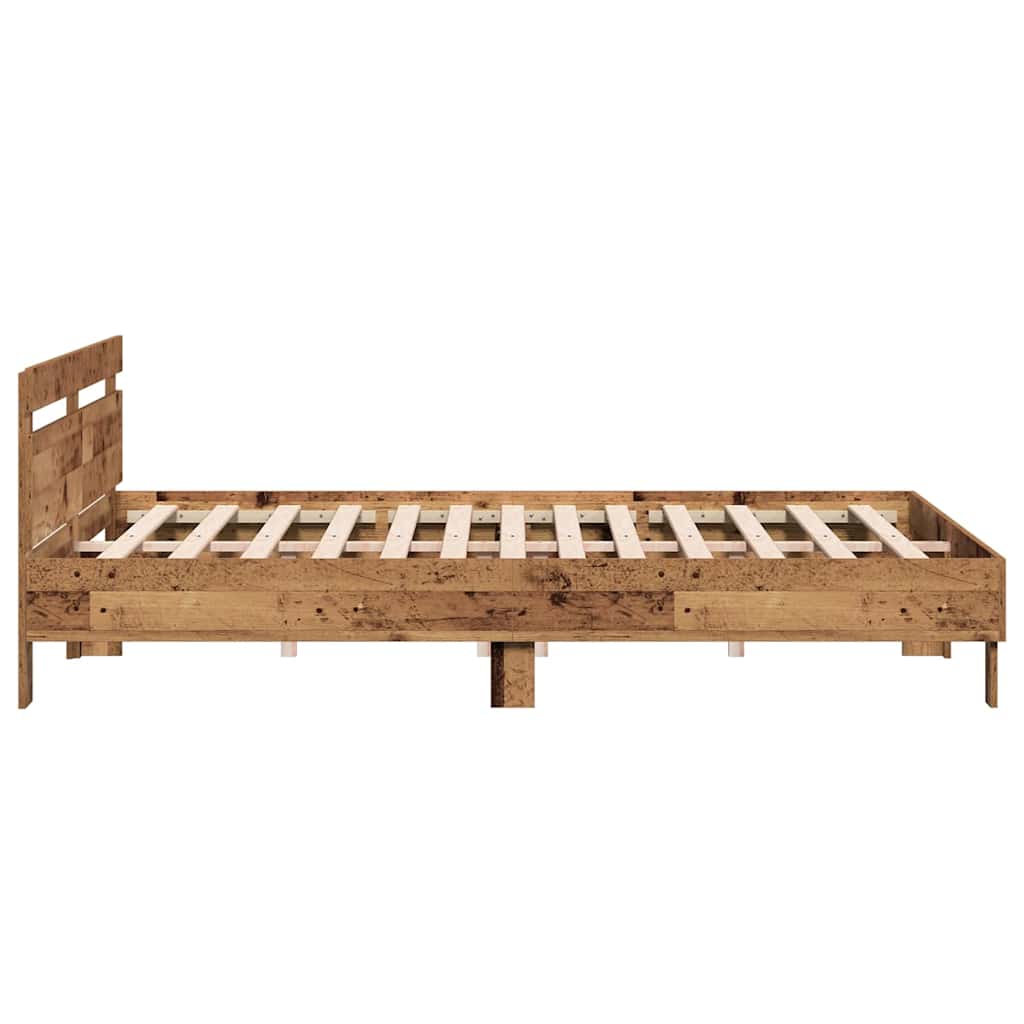 Sengestamme Gammelt tre 203 x 185 x 70 cm Konstruert tre