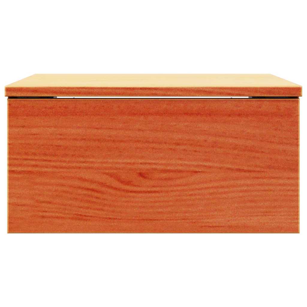 Nattbord 2 pcs Vokset Brun 37 x 35 x 18,5 cm Heltre furu