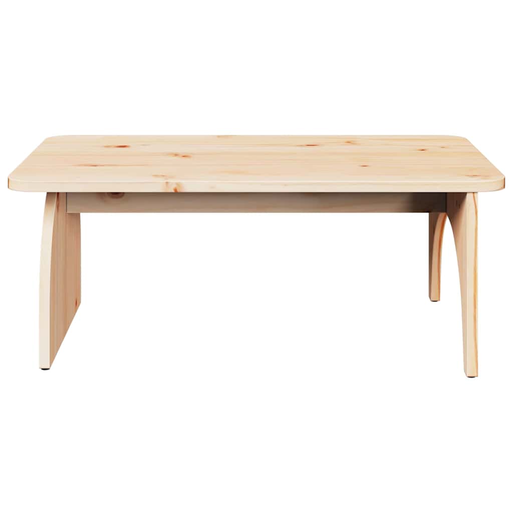 Kaffebord Naturlig 80 x 50 x 31 cm Heltre furu
