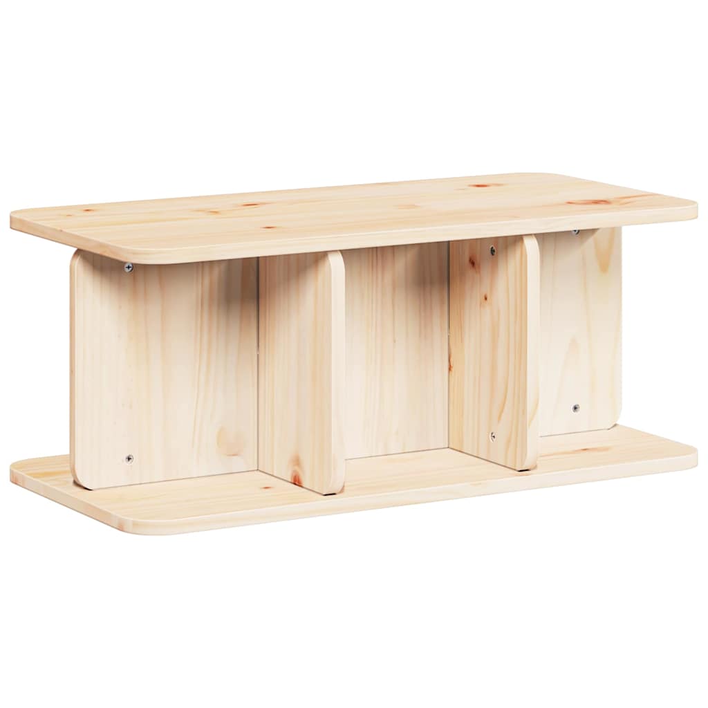 Kaffebord Naturlig 80 x 39,5 x 33,5 cm Heltre furu