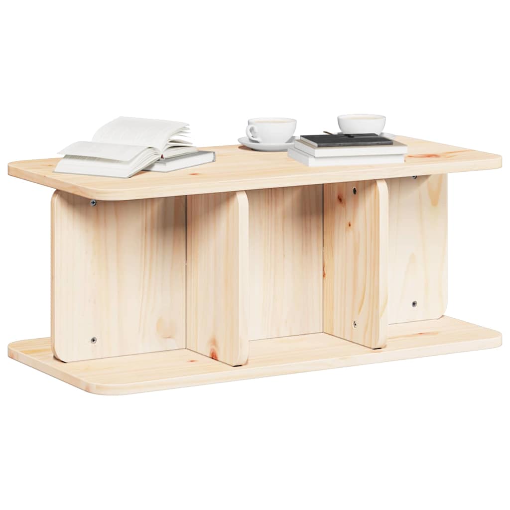 Kaffebord Naturlig 80 x 39,5 x 33,5 cm Heltre furu