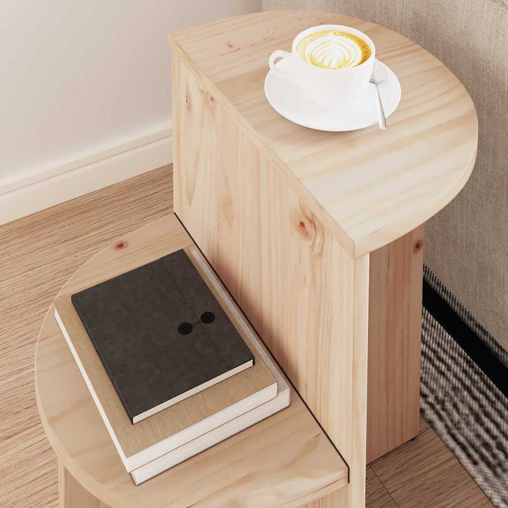 Kaffebord Naturlig 50 x 40 x 50 cm Heltre furu