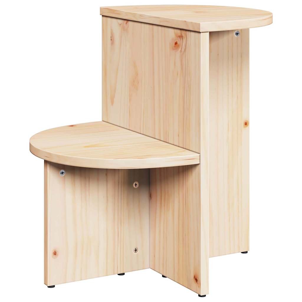 Kaffebord Naturlig 50 x 40 x 50 cm Heltre furu