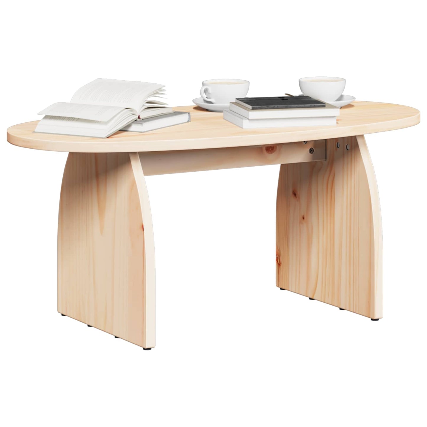 Kaffebord Brun 80 x 40 x 35 cm Massiv furu