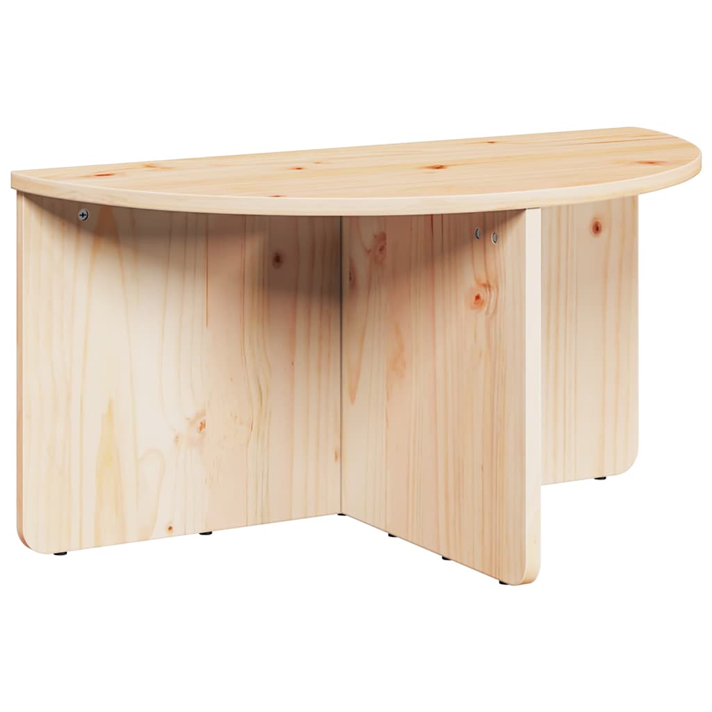 Kaffebord 2 pcs Naturlig Heltre furu