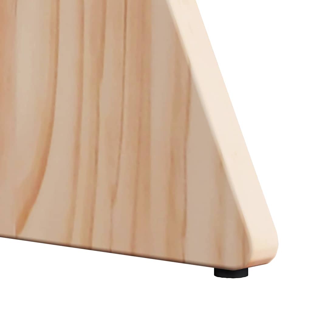 Kaffebord 3 pcs Naturlig