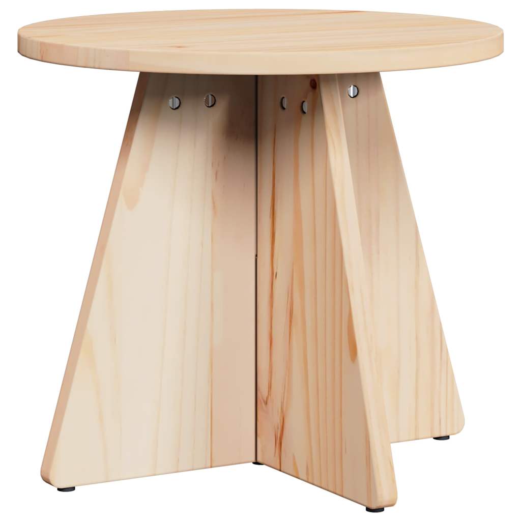 Kaffebord 3 pcs Naturlig